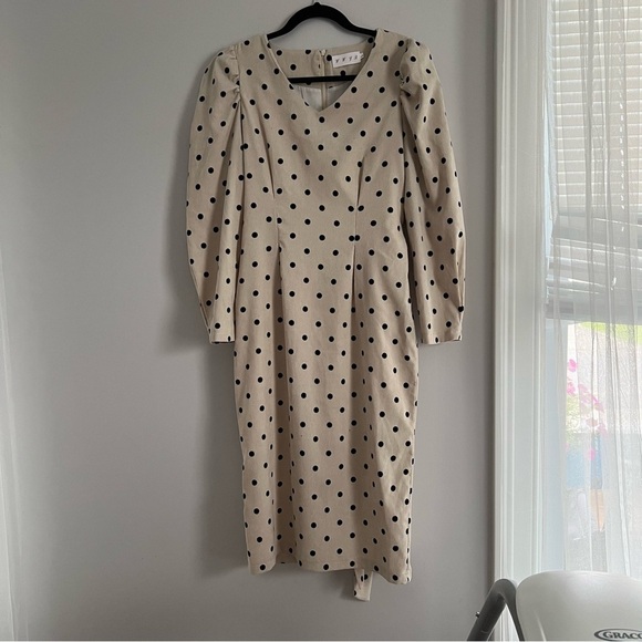Dresses & Skirts - Long Sleeve Polka Dot Dress